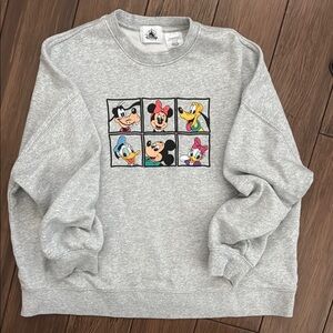 Disney Parks Character Embroidered Sweatshirt